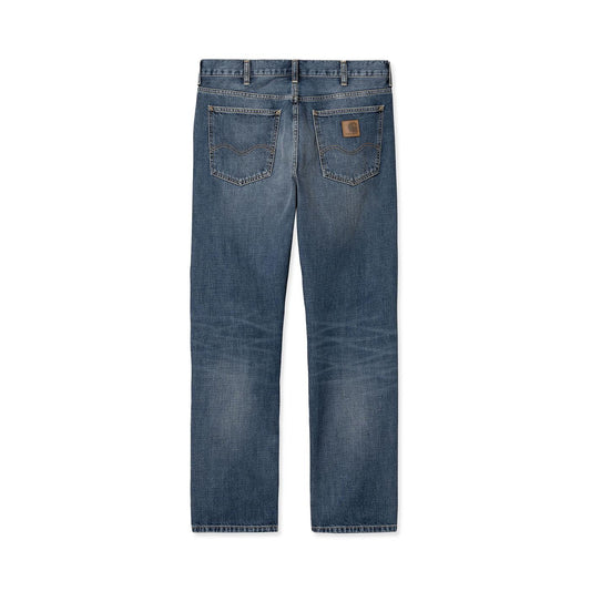Carhartt WIP Marlow Pant Blue dark used wash  - I023029014L