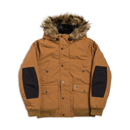 Carhartt Trapper Jacket Hamilton Brown/Black  - I023313HZ90