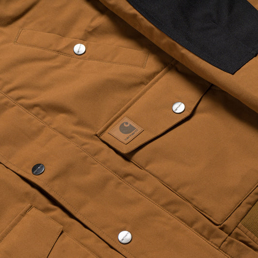 Carhartt Trapper Jacket Hamilton Brown/Black  - I023313HZ90