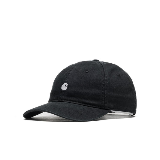 Carhartt Madison Logo Cap Black/White  - I0237500D2XX