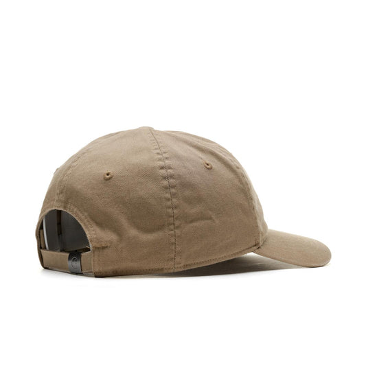 Carhartt Madison Logo Cap Leather/Black  - I0237500DKXX