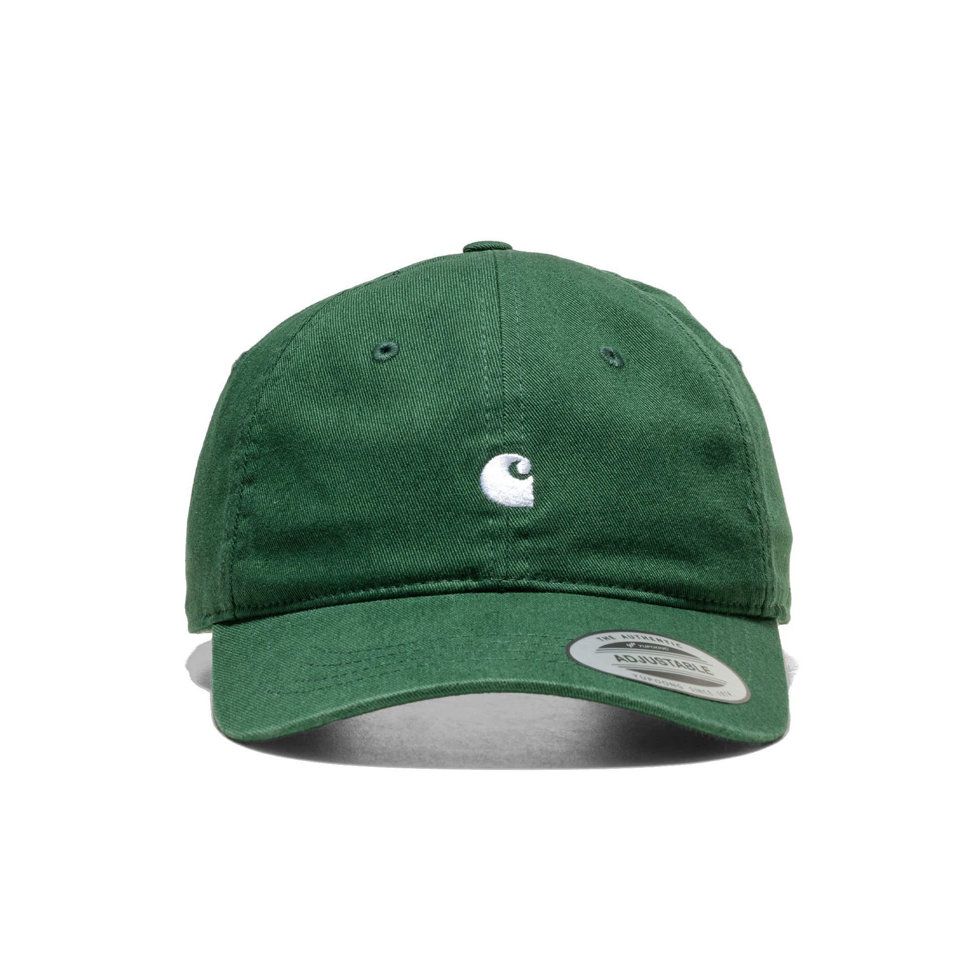 Carhartt WIP Madison Logo Cap Conifer/White  - I0237502RQXX