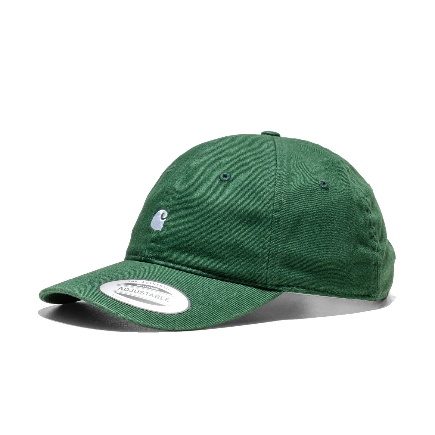 Carhartt WIP Madison Logo Cap Conifer/White  - I0237502RQXX