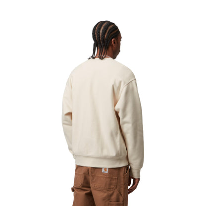 Carhartt WIP American Script Sweat Natural  - I02547505XX