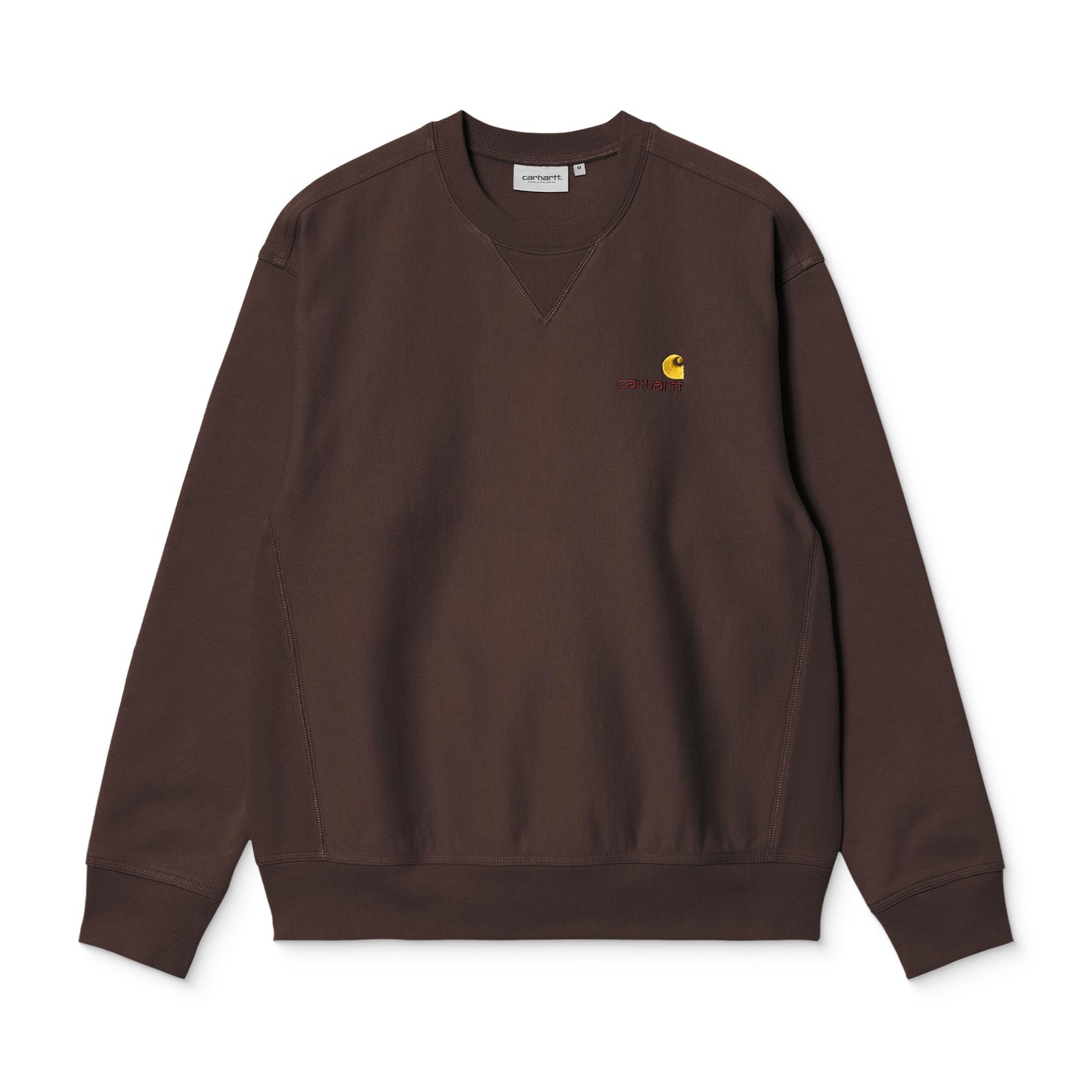 Carhartt WIP American Script Sweat Palisander  - I02547533HXX