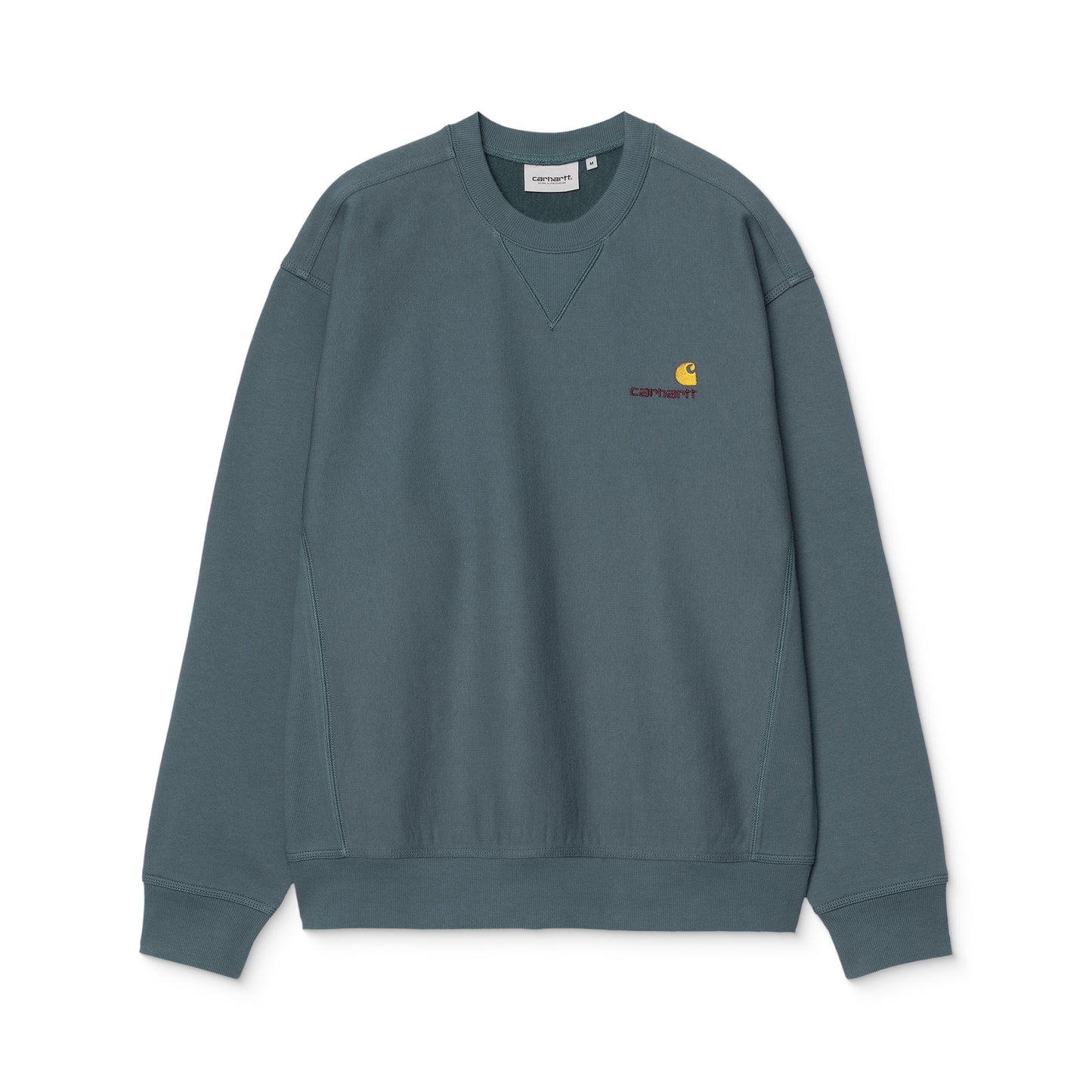 Carhartt WIP American Script Sweat Office Blue  - I0254753GBXX