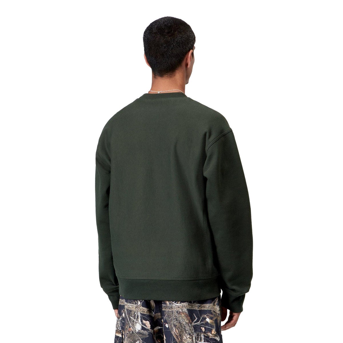 Carhartt WIP American Script Sweat Raven  - I0254753T6XX