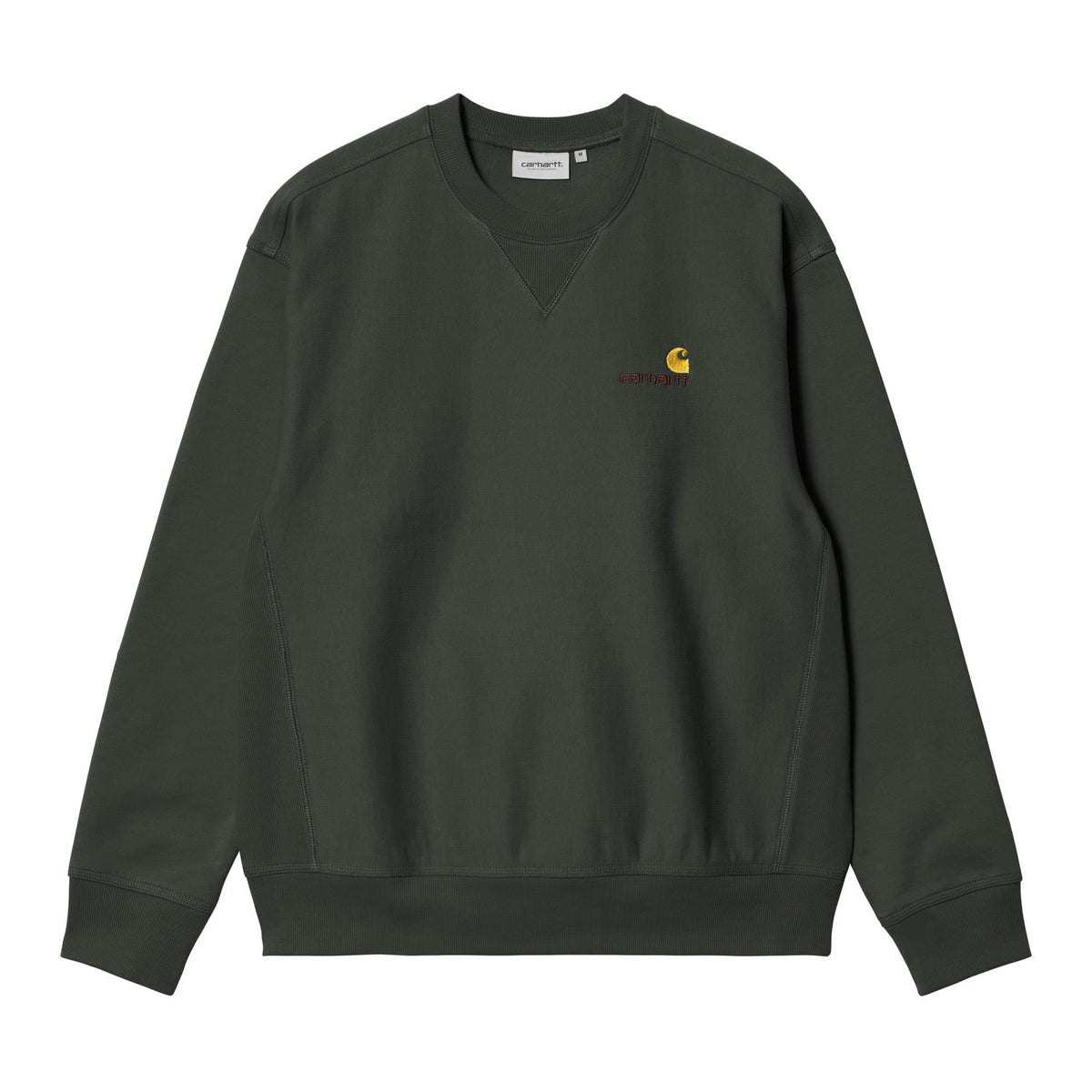 Carhartt WIP American Script Sweat Raven  - I0254753T6XX
