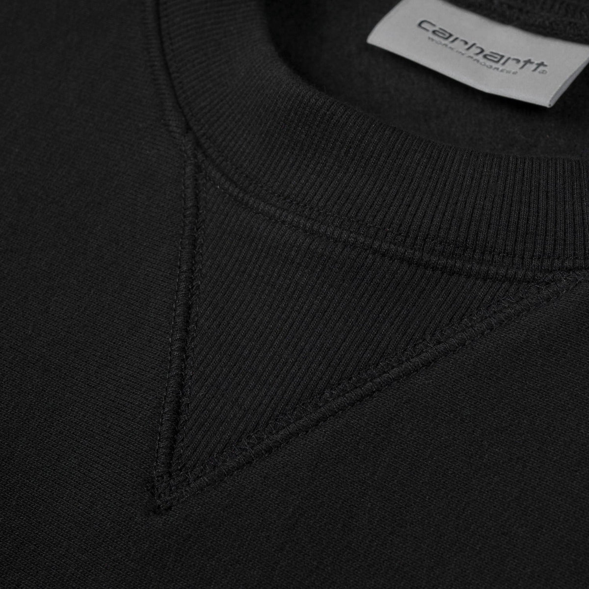 Carhartt WIP American Script Sweat Black  - I02547589XX