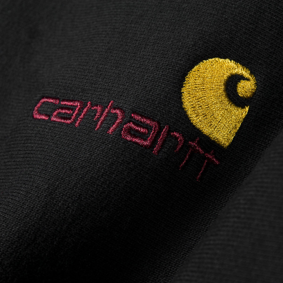 Carhartt WIP American Script Sweat Black  - I02547589XX