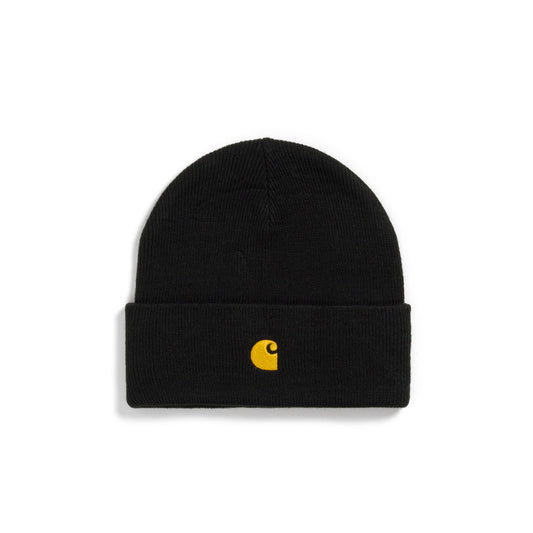 Carhartt Chase Beanie Black/Gold
