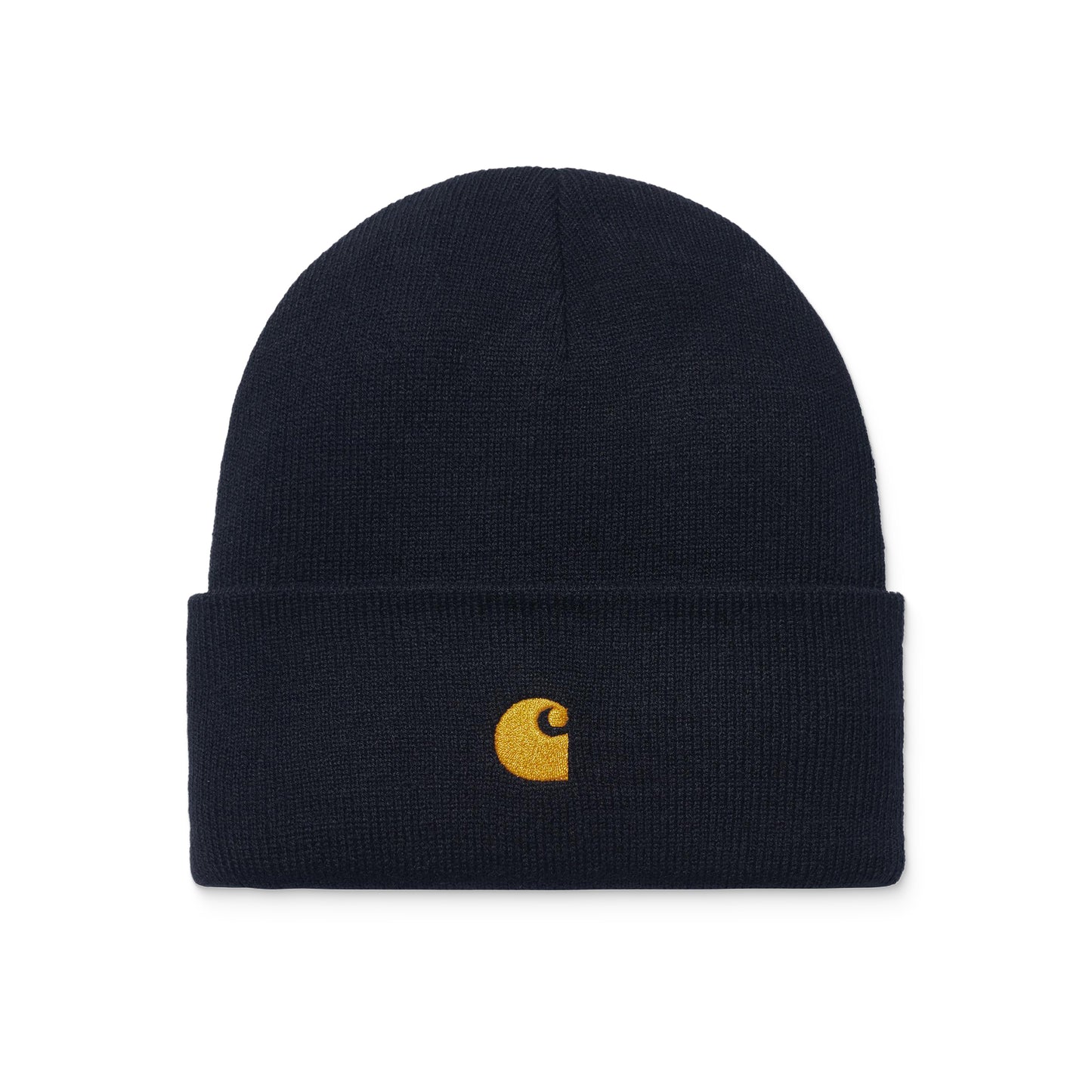 Carhartt WIP Chase Beanie Dark Navy/Gold  - I02622200HXX