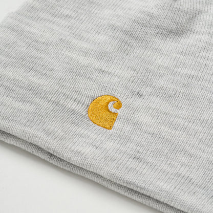 Carhartt Chase Beanie Ash Heather/Gold