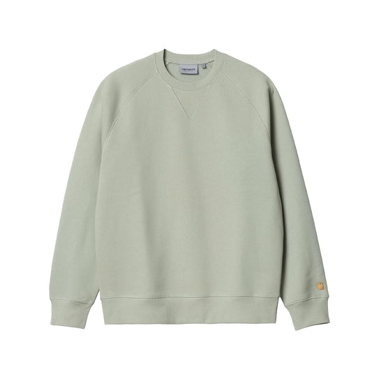 Carhartt WIP Chase Sweat Agave/Gold  - I0263831GUXX