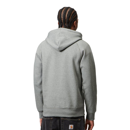 Carhartt Hooded Chase Sweat Grey Heather/Gold