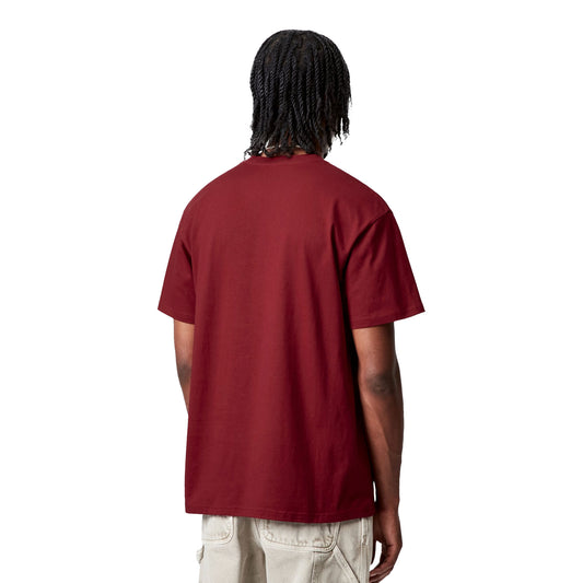 Carhartt WIP S/S Chase T-Shirt Scarlet/Gold  - I02639130QXX