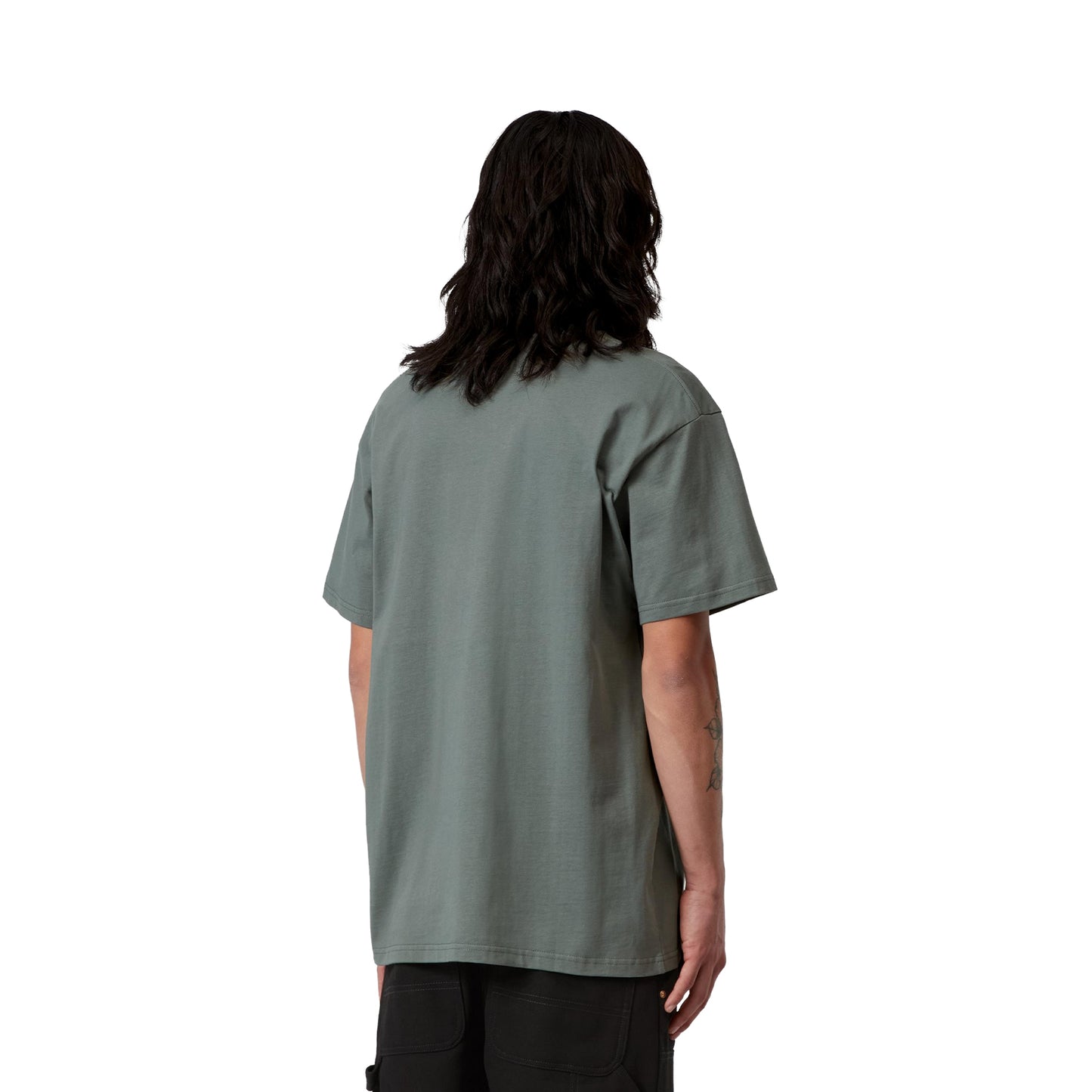 Carhartt WIP S/S Chase T-Shirt Velvet Green/Gold  - I0263913H4XX