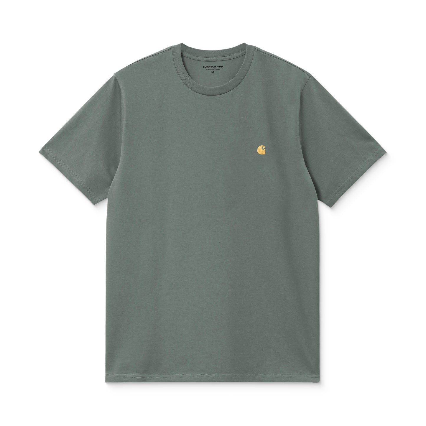 Carhartt WIP S/S Chase T-Shirt Velvet Green/Gold  - I0263913H4XX
