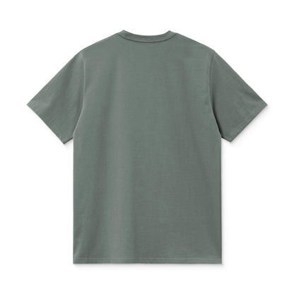 Carhartt WIP S/S Chase T-Shirt Velvet Green/Gold  - I0263913H4XX