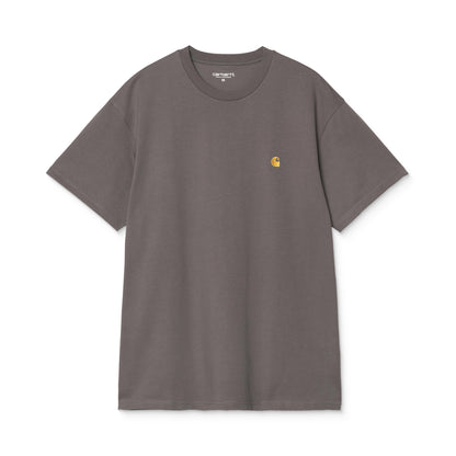 Carhartt WIP S/S Chase T-Shirt Porphyry/Gold  - I0263913H5XX