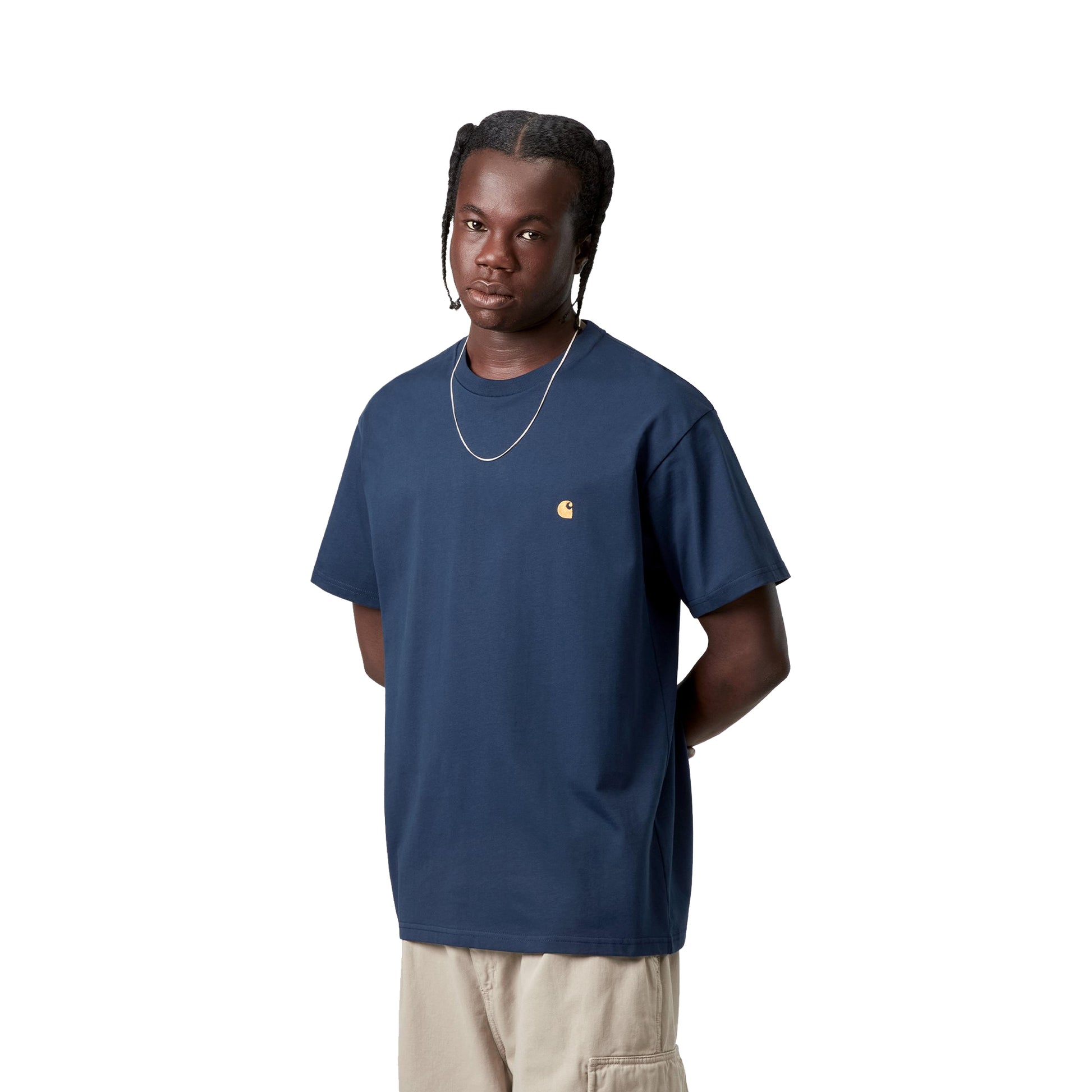 Carhartt WIP S/S Chase T-Shirt Jupiter/Gold  - I0263913H6XX