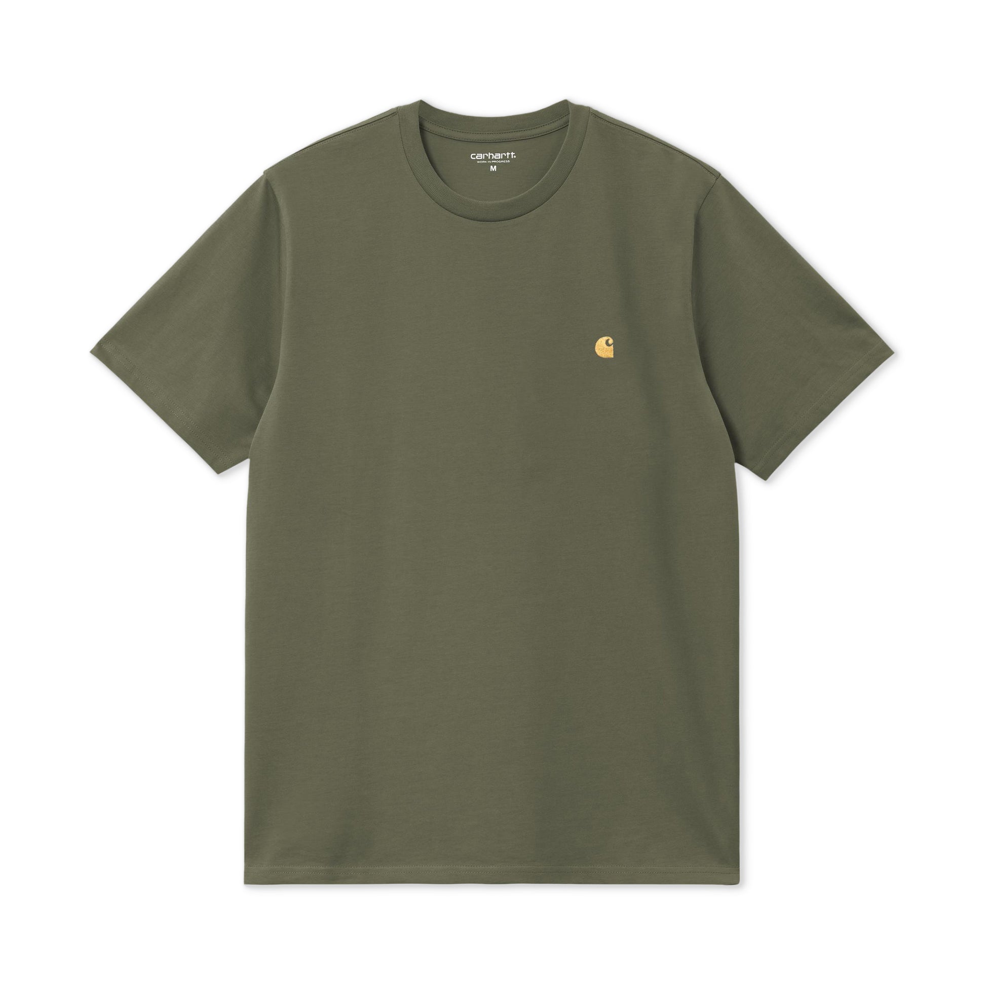 Carhartt WIP S/S Chase T-Shirt Leaf/Gold  - I0263913LRXX