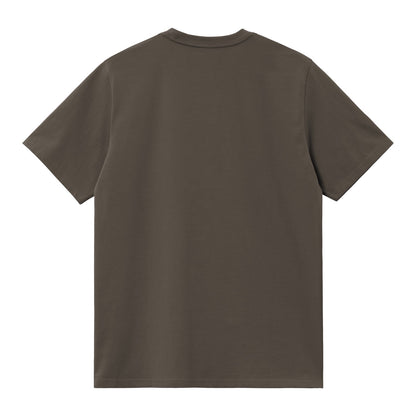 Carhartt WIP S/S Chase T-Shirt Shungite/Gold  - I0263913X9XX