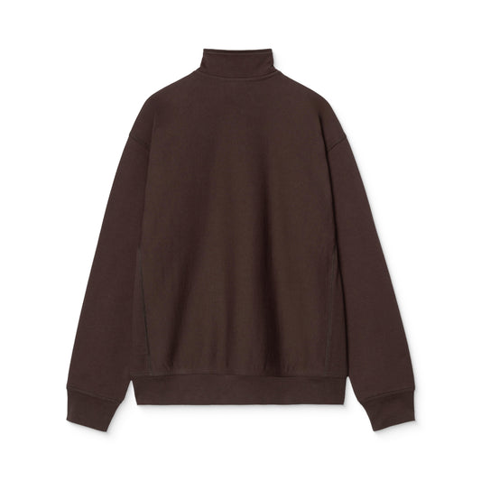 Carhartt WIP Half Zip American Script Sweat Palisander  - I02701433HXX