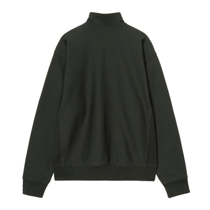 Carhartt WIP Half Zip American Script Sweat Raven  - I0270143T6XX