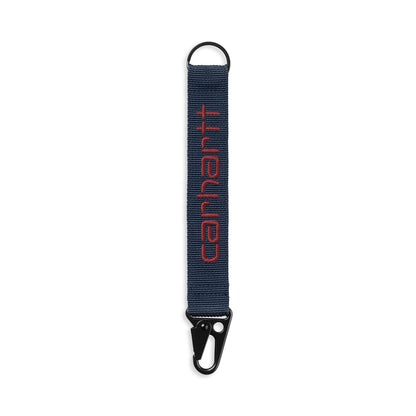 Carhartt WIP Jaden Keyholder Air Force Blue/Malbec  - I0277732DDXX