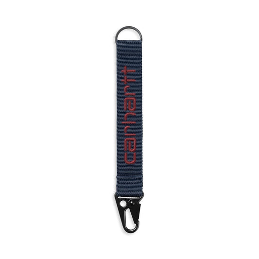 Carhartt WIP Jaden Keyholder Air Force Blue/Malbec  - I0277732DDXX