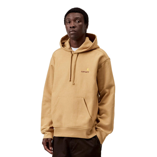Carhartt WIP Hooded American Script Sweat WIP Dusty Hamilton  - I0282793TFXX