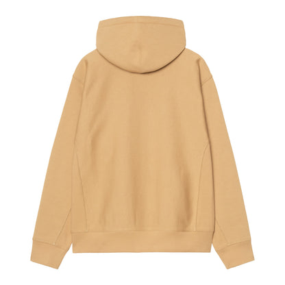 Carhartt WIP Hooded American Script Sweat WIP Dusty Hamilton  - I0282793TFXX