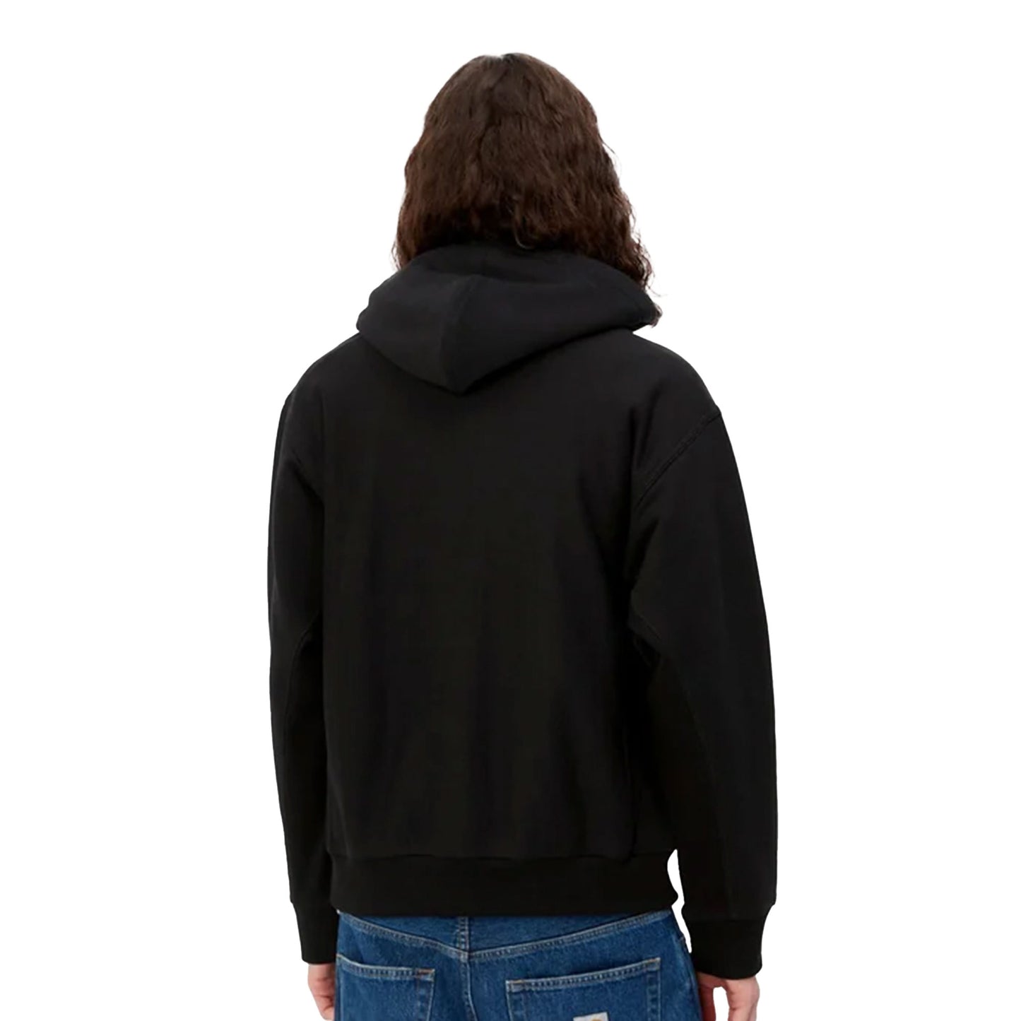 Carhartt WIP Hooded American Script Sweat Black