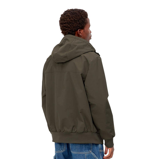 Carhartt WIP Hooded Sail Jacket Cypress/Black  - I02843600PXX