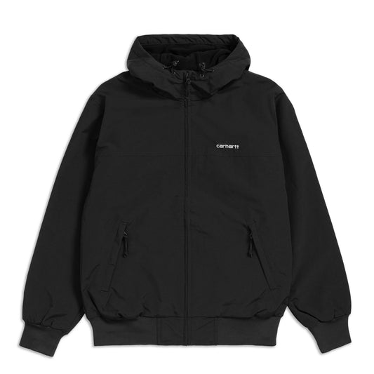 Carhartt Hooded Sail Jacket Black/White