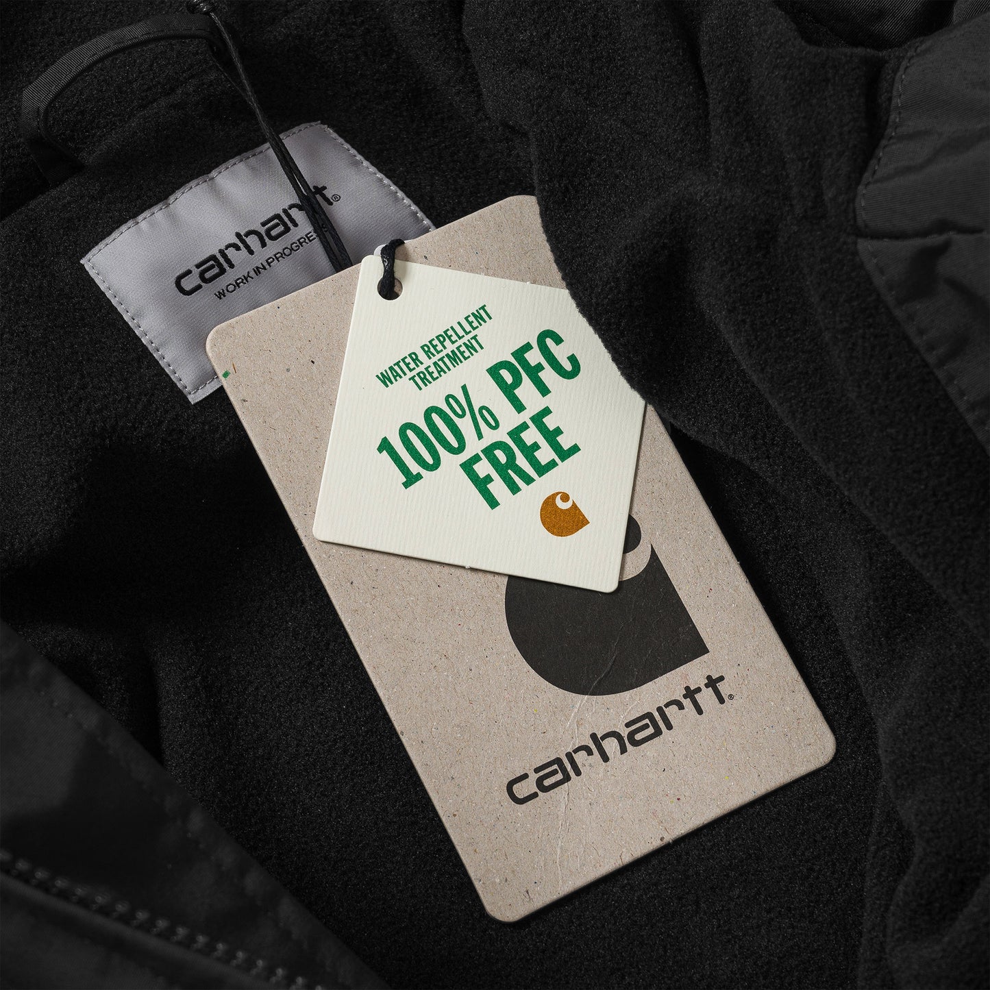 Carhartt Hooded Sail Jacket Black/White