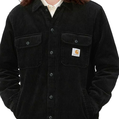 Carhartt WIP Whitsome Shirt Jacket Black  - I02882789XX