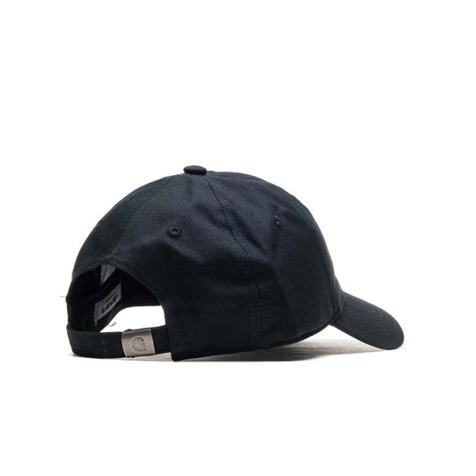 Carhartt Canvas Script Cap Black/White  - I0288760D2XX