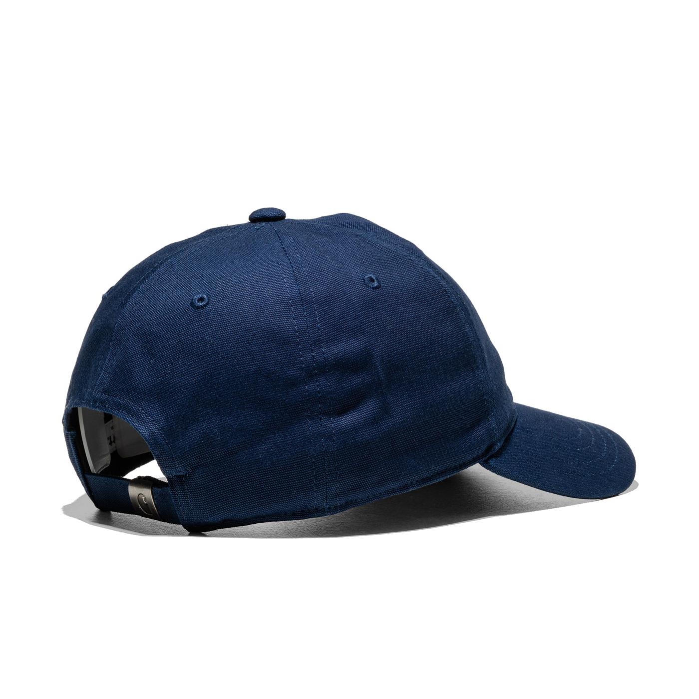 Carhartt WIP Canvas Script Cap Air Force Blue/Malbec  - I0288762DDXX