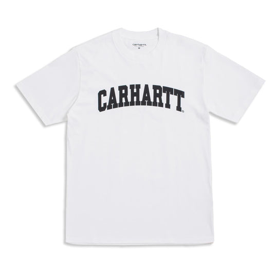 Carhartt S/S University T-Shirt White/Black  - I02899000AXX