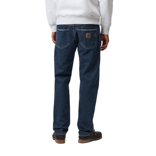Carhartt WIP Klondike Pant Blue stone washed  - I0292070106