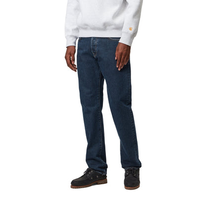 Carhartt WIP Klondike Pant Blue stone washed  - I0292070106