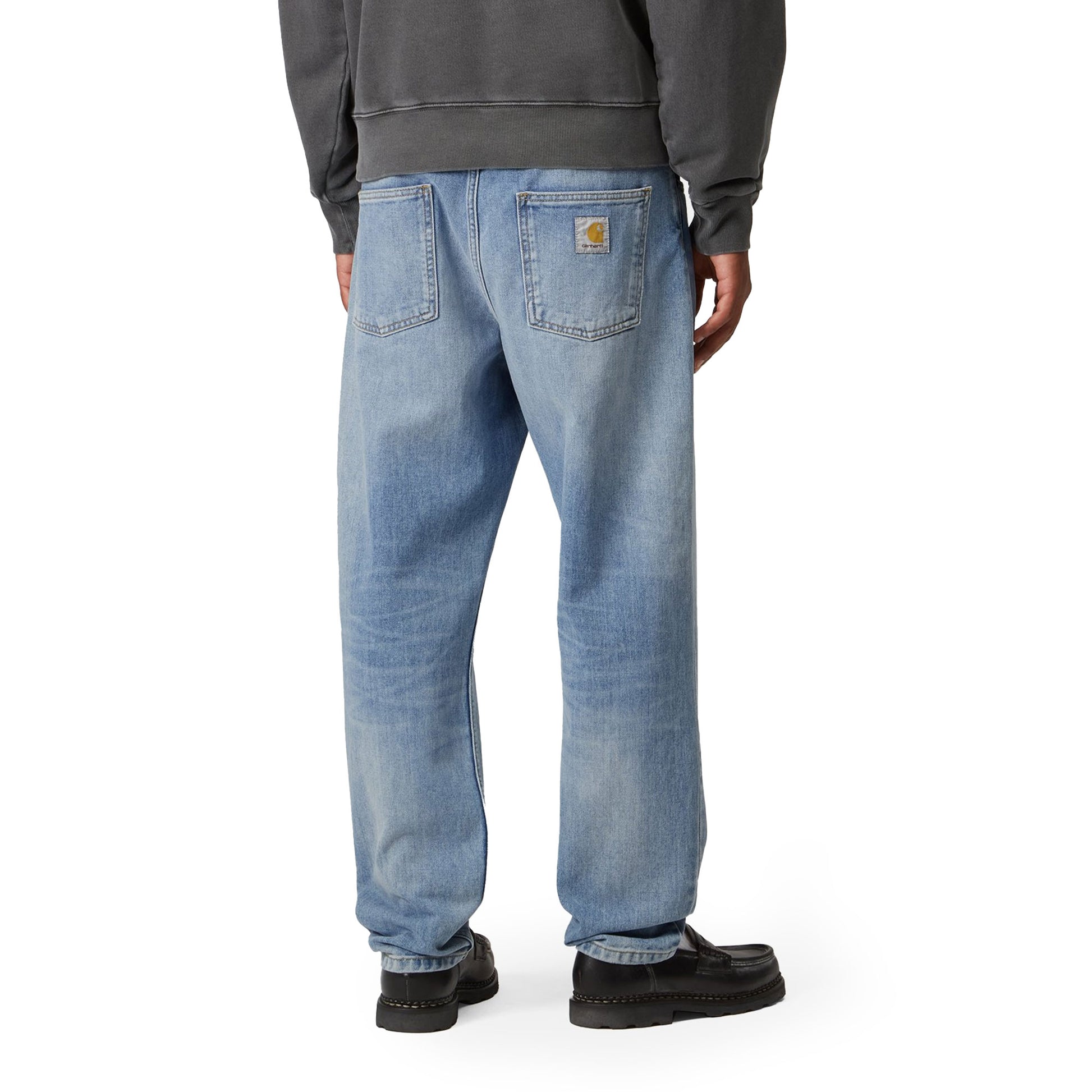 Carhartt Newel Pant Blue light used wash  - I02920801WI