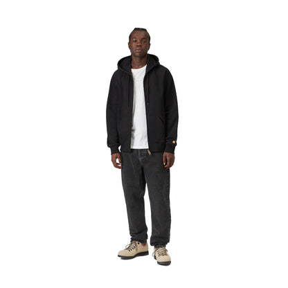 Carhartt WIP Newel Pant Black stone washed  - I0292088906