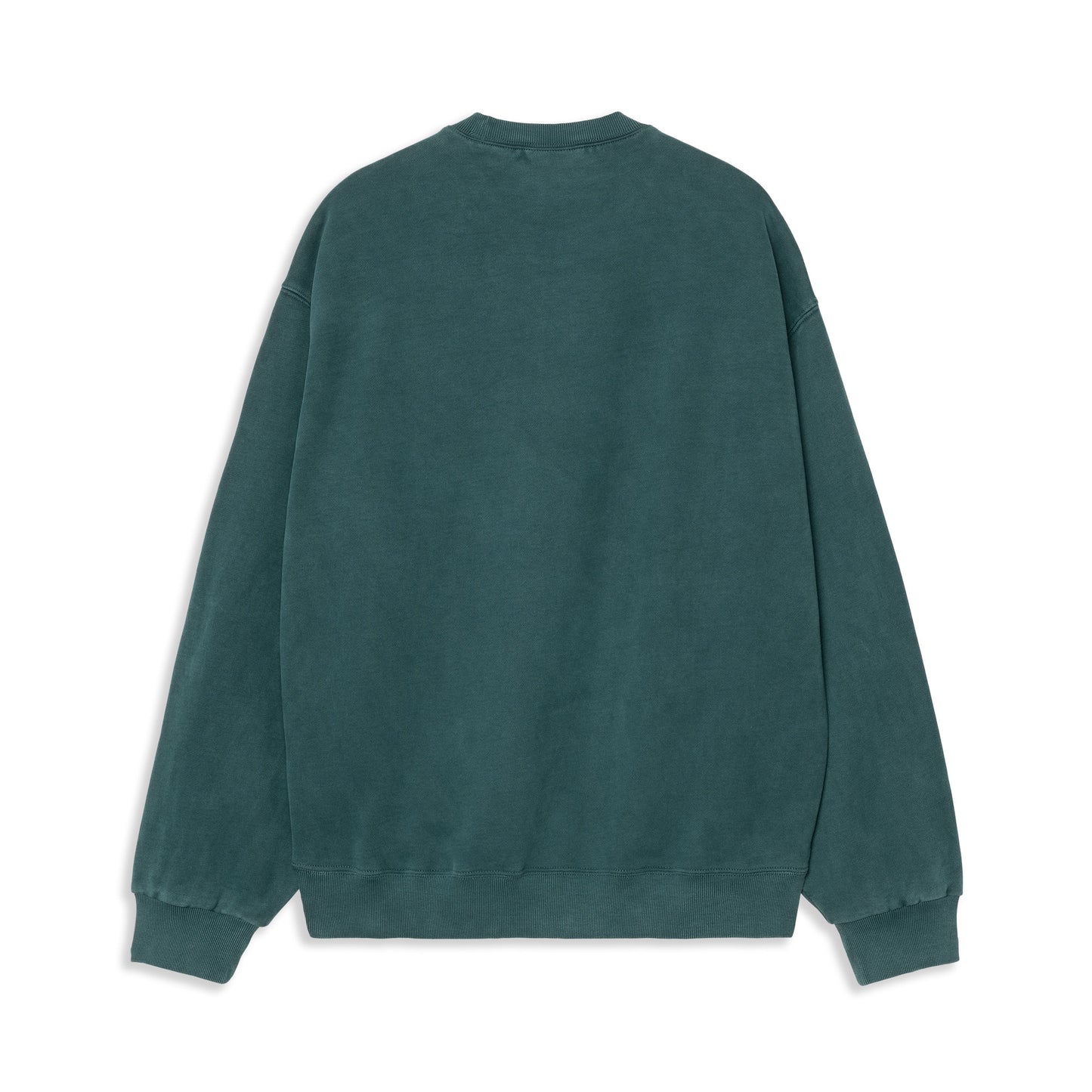 Carhartt WIP Vista Sweat Deep Lagoon garment dyed  - I0295220AUGD