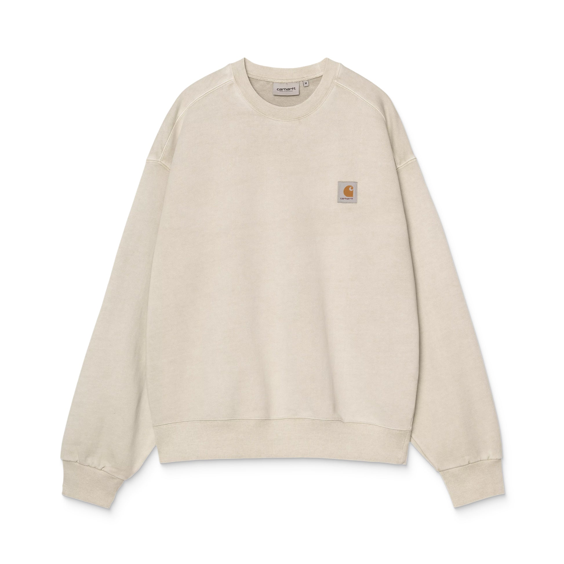 Carhartt WIP Vista Sweat Fleur De Sel garment dyed  - I0295222LPGD