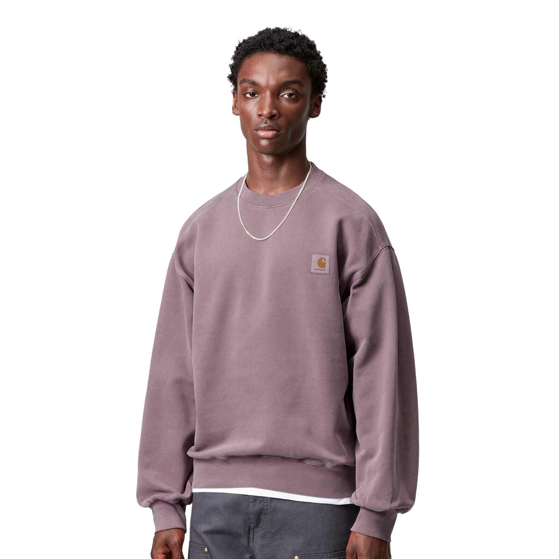 Carhartt WIP Vista Sweat Phlox garment dyed  - I02952233IGD
