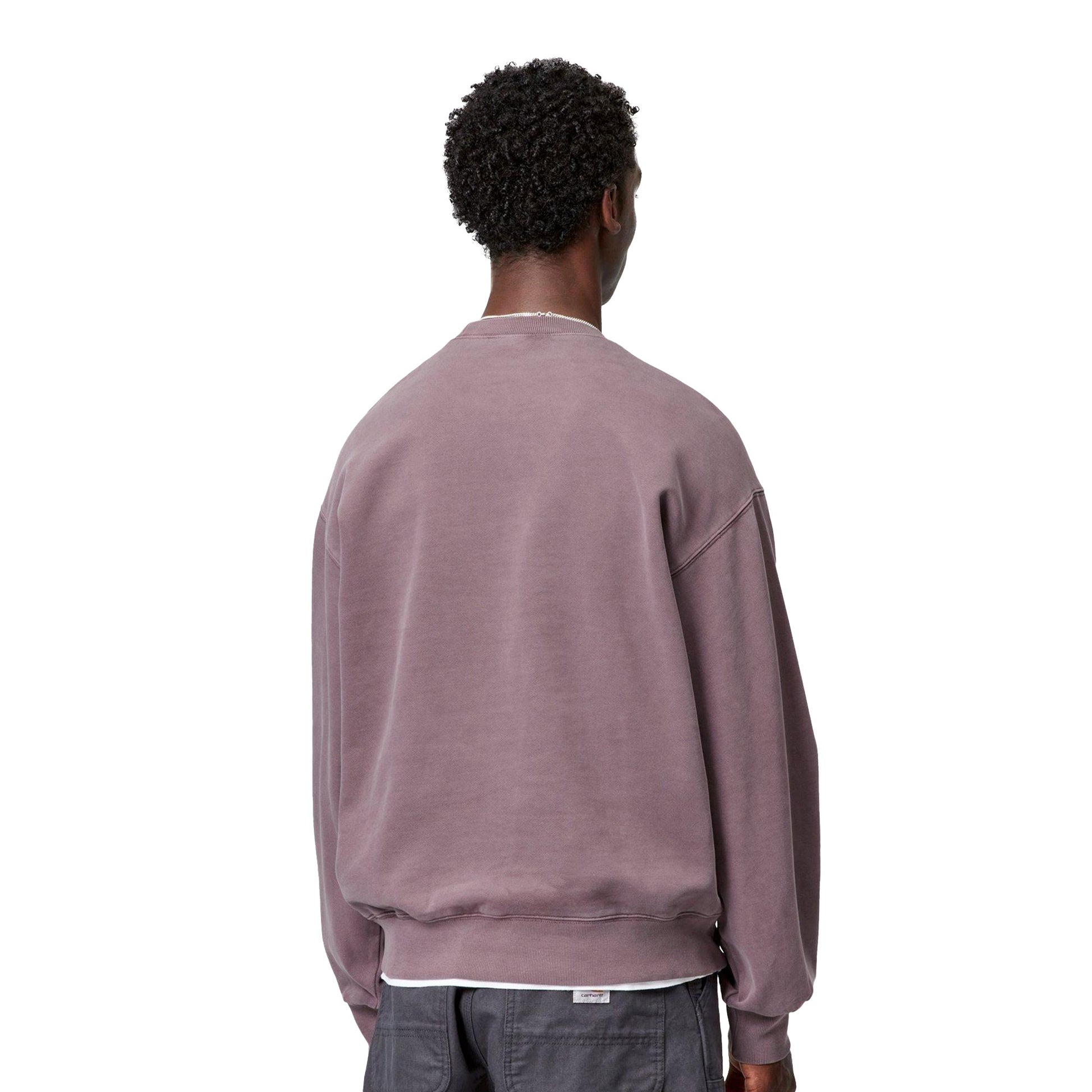 Carhartt WIP Vista Sweat Phlox garment dyed  - I02952233IGD
