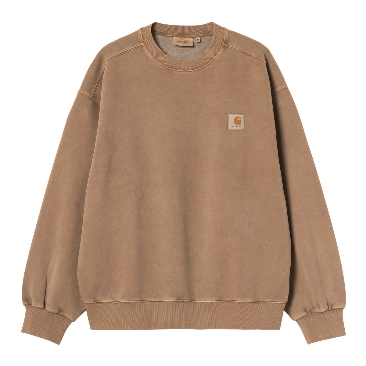 Carhartt WIP Vista Sweat WIP Hamilton Brown garment dyed  - I0295223TGGD